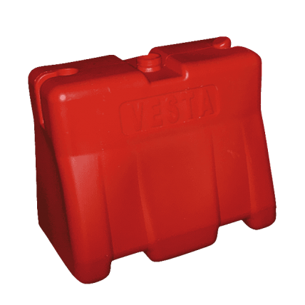 Parapet ROSU lestabil din material plastic Parapet ROSU lestabil din material plastic