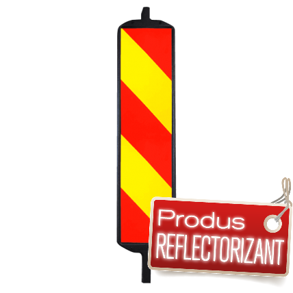 Baliza directionala stanga/dreapta 1000 x 250 mm, clasa 1, dubla fata, plastic - pentru drumuri comunale si judetene, FARA SUPORT  Baliza directionala stanga/dreapta 1000 x 250 mm, clasa 1, dubla fata, plastic - pentru drumuri comunale si judetene, FARA SUPORT