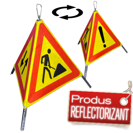 Indicator pliabil cu 3 fete: A27, U10, U11